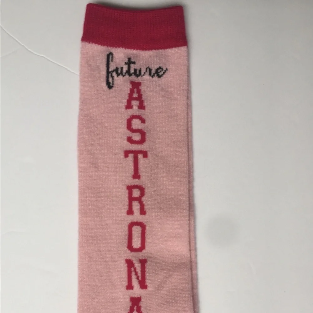 Women’s Knee Highs “Astronaut” L Sz 3-10 NEW